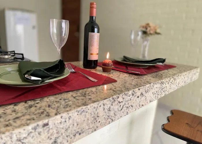 Flat Com Vista Espetacular 2 Banheiros 3 Quartos Area Central-Cozinha Completa-Ar- Casais - Grupos Ou Familias Ou Empresas